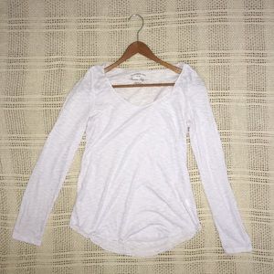Thin, Semi See Through Long Sleeve Shirt